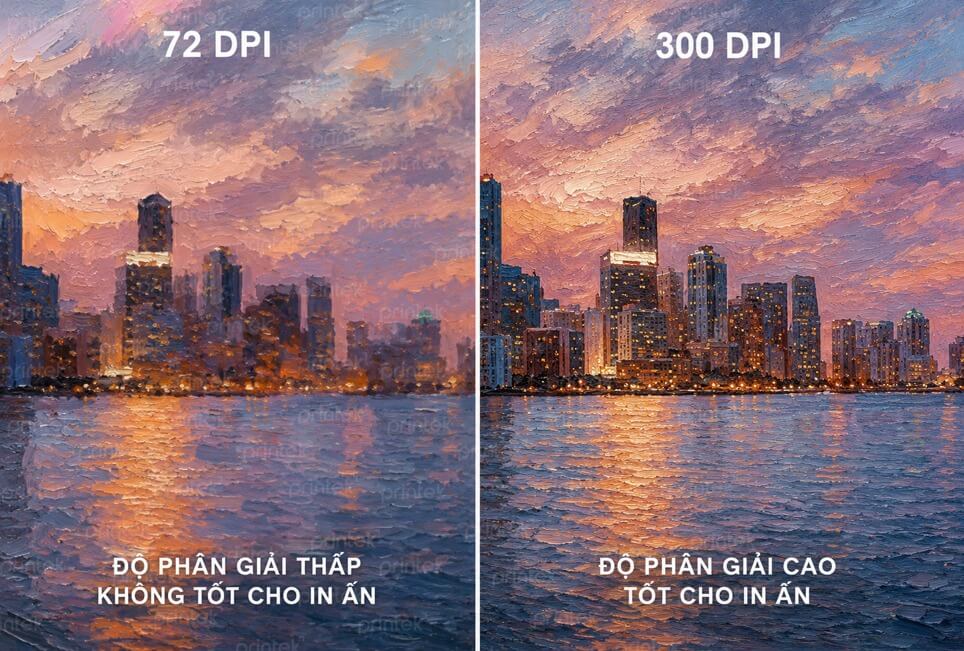 Tác động của DPI đến chất lượng hình ảnh