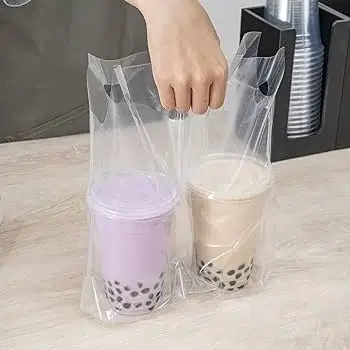 Túi nhựa đựng hai ly cafe tiện lợi cho quán đồ uống 3 Cung cấp túi nhựa đựng hai ly cafe giá sỉ, hỗ trợ giao hàng toàn quốc