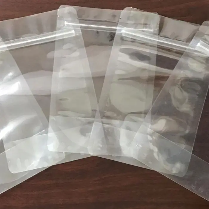 Túi zipper trong suốt cơ bản