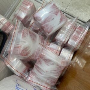 TÚI ZIP CHỈ ĐỎ