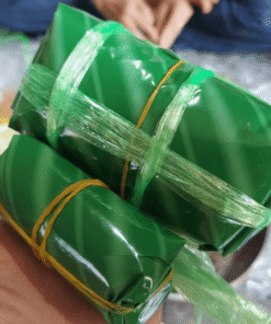 Các loại lá chuối nilon chuyên dụng gói giò, nem, chả 3