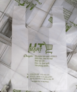 Các mẫu túi xốp siêu thị trắng sữa in ấn thương hiệu 4