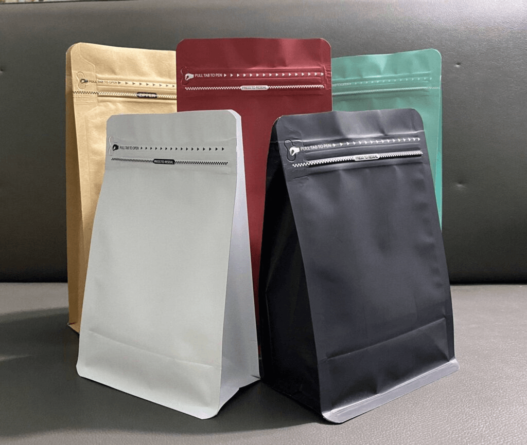 Túi zipper màu đa dạng kiểu dáng thiết kế theo yêu cầu 7 kích thước túi zipper màu