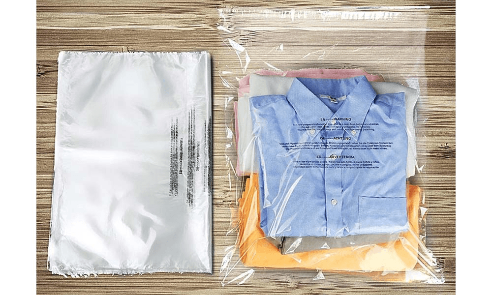 Túi dán miệng đựng quần áo màng OPP thiết kế theo yêu cầu 8 kích thước và bảng giá túi OPP dán miệng