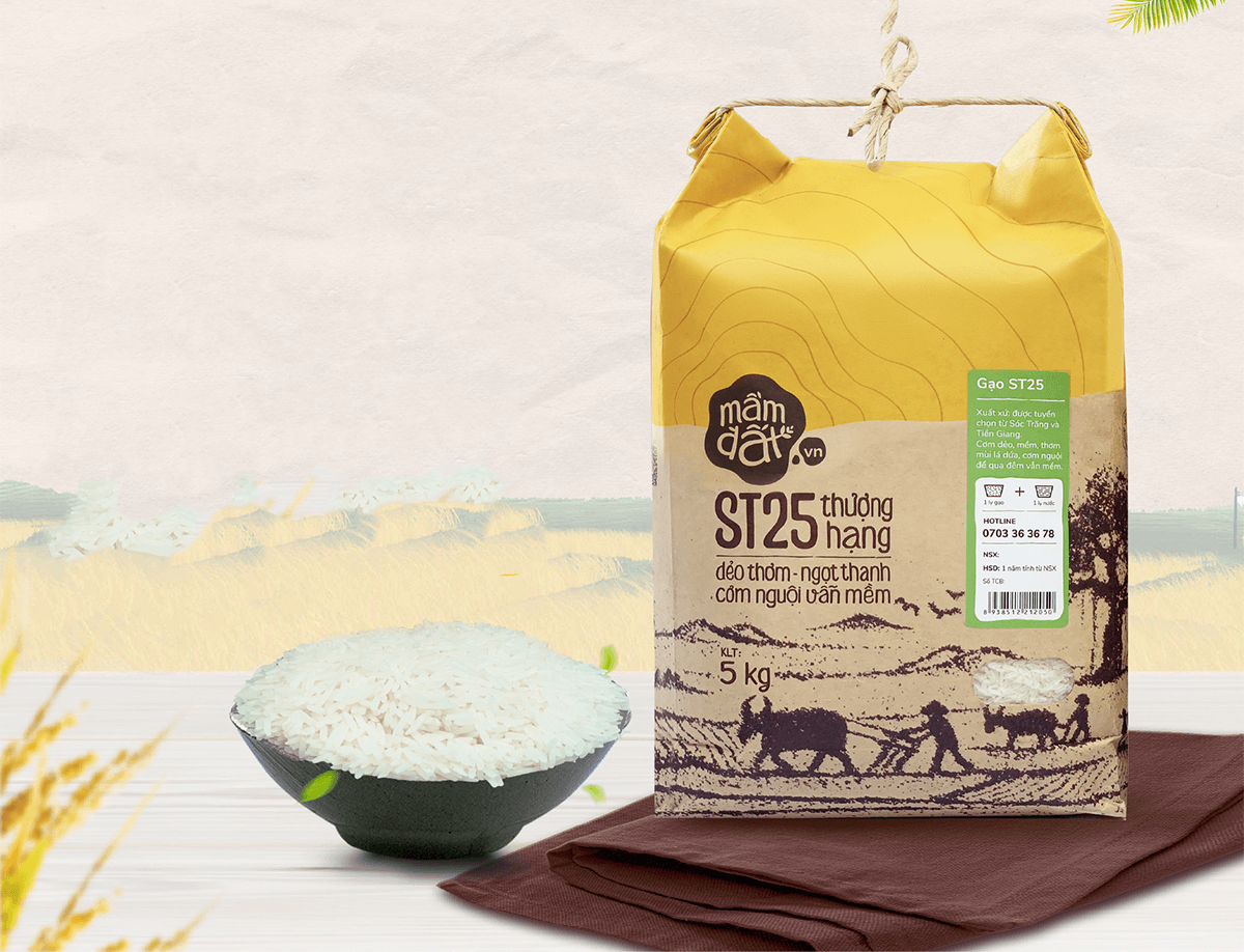 Bao bì đựng gạo đa dạng kích thước thiết kế theo yêu cầu 16 tiêu chuẩn thiết kế bao bì đựng gạo 1