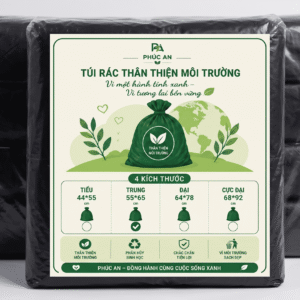 Khái quát về các dòng túi rác đen thông dụng