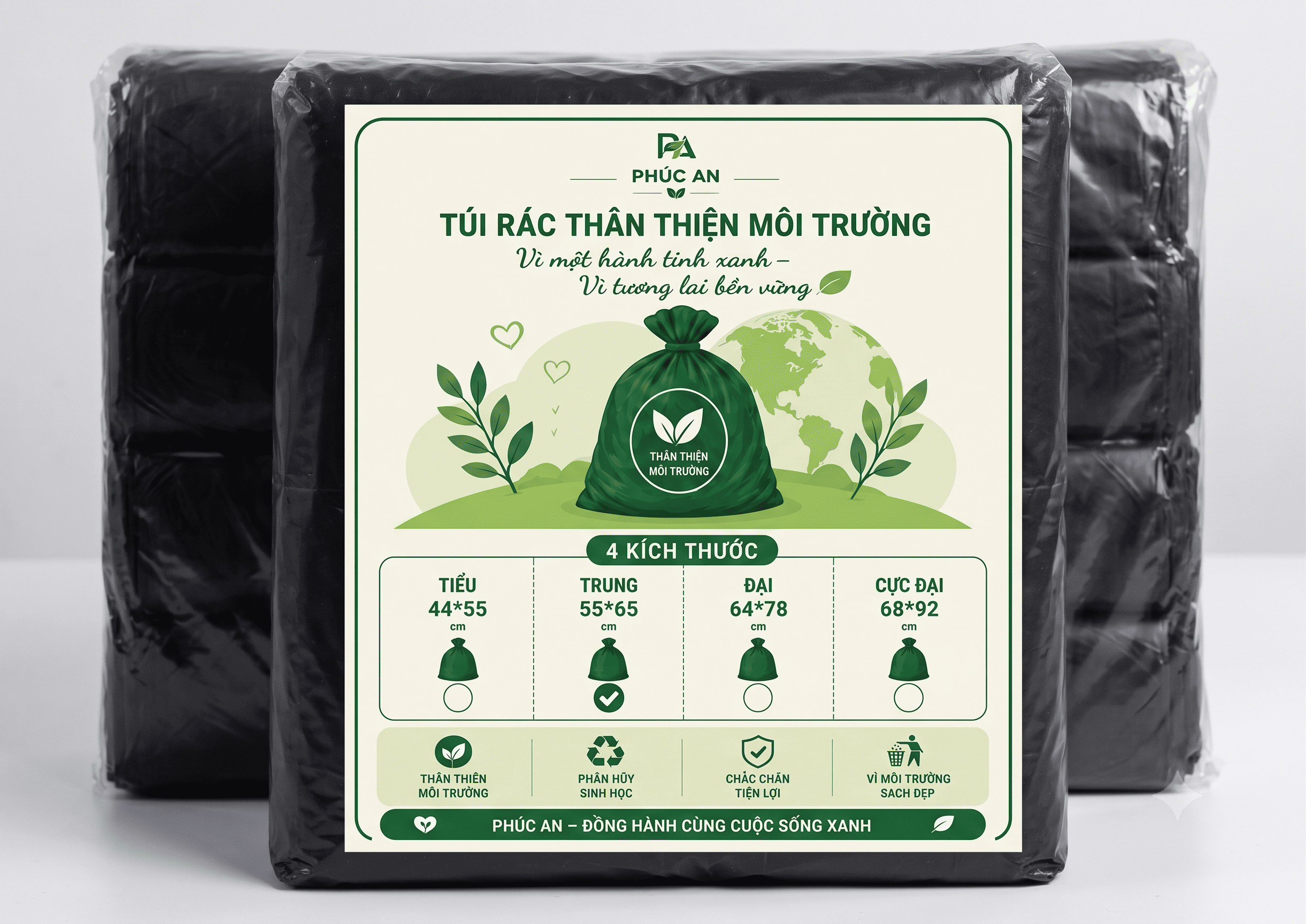 Sản phẩm túi rác dạng cuộn