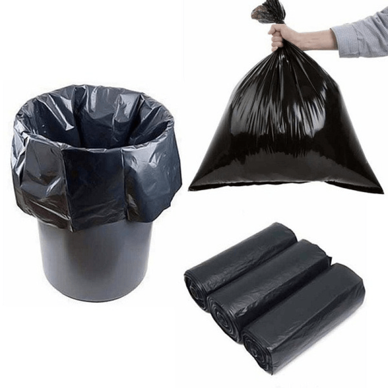 Túi rác đen dạng cuộn giá sỉ, hỗ trợ đóng gói theo yêu cầu 4 Kích thước túi rác đen linh hoạt