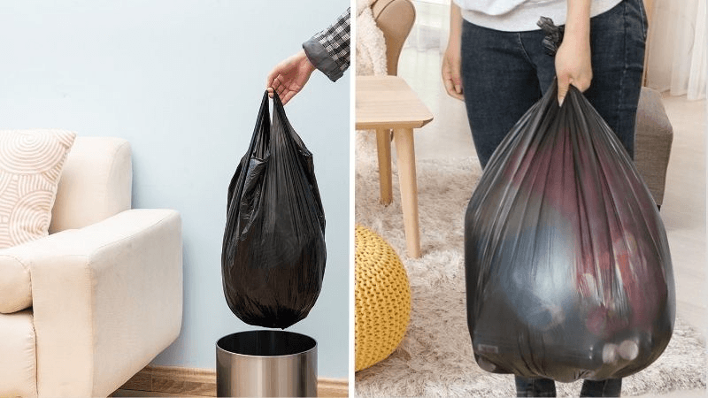 Túi rác size đại cỡ lớn bền đẹp chất liệu dẻo dai 5 ứng dụng túi rác size đại