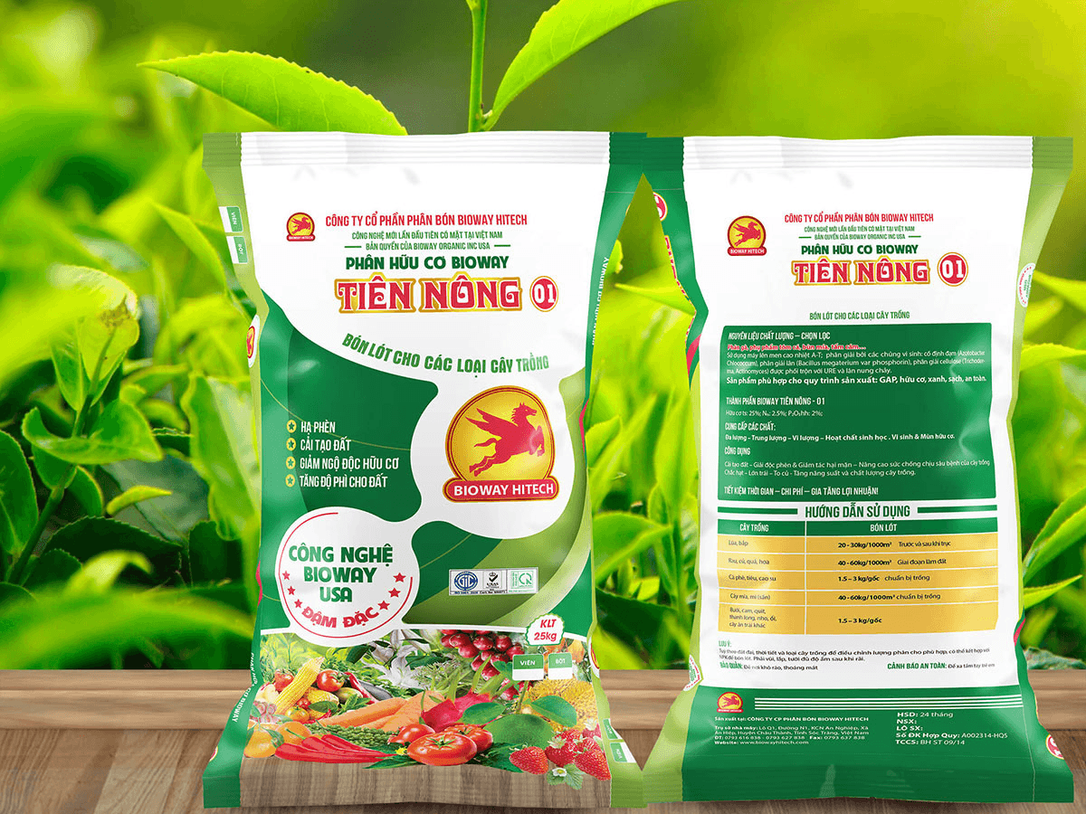 Xưởng in bao bì nông sản chất lượng, thiết kế sắc nét 9 Bao bì PP dệt ghép màng BOPP