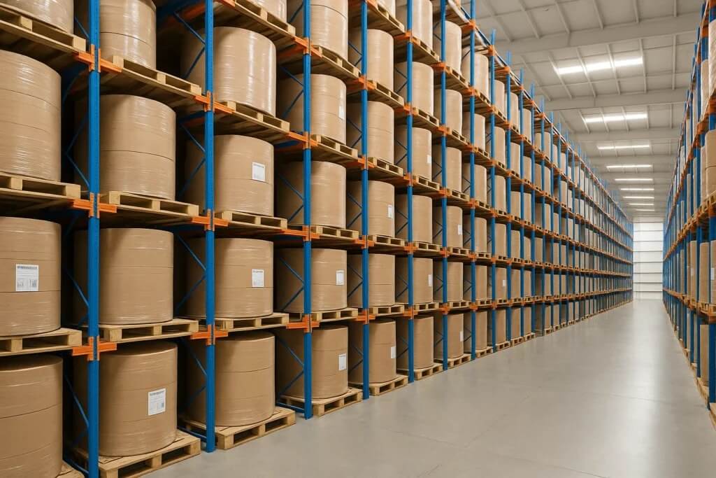 Hệ thống lưu kho và quản lý vật liệu đầu vào