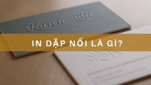 in dập nổi là gì