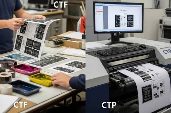 Sự khác biệt giữa CTP và phương pháp Computer to Film (CTF)
